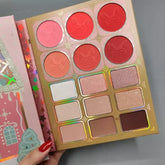 Igoodco Makeup Eyeshadow, Highlighter, Contour, Blush  Palette